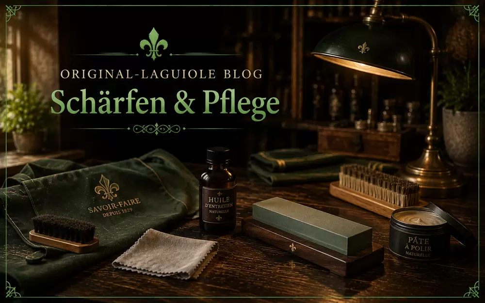 Schärfen und Pflege - Laguiole-Blog
