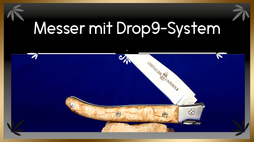 Messer mit DROP9-System Messer mit DROP9-System