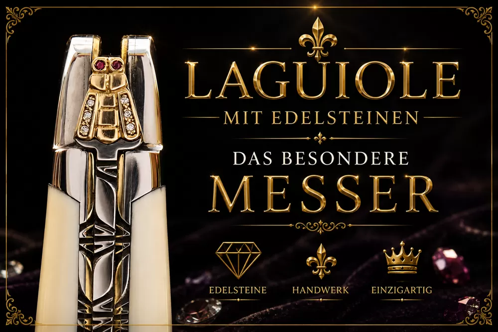 Laguiole mit Edelsteinen