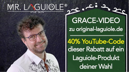 GRACE: 40% YouTube-Code Rabatt , original laguiole