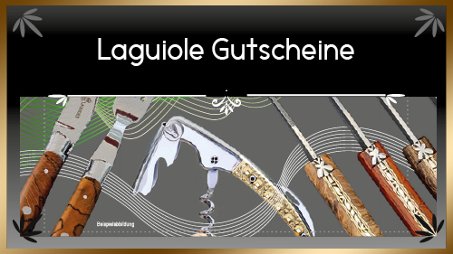 Gutscheine original laguiole Gutscheine original laguiole