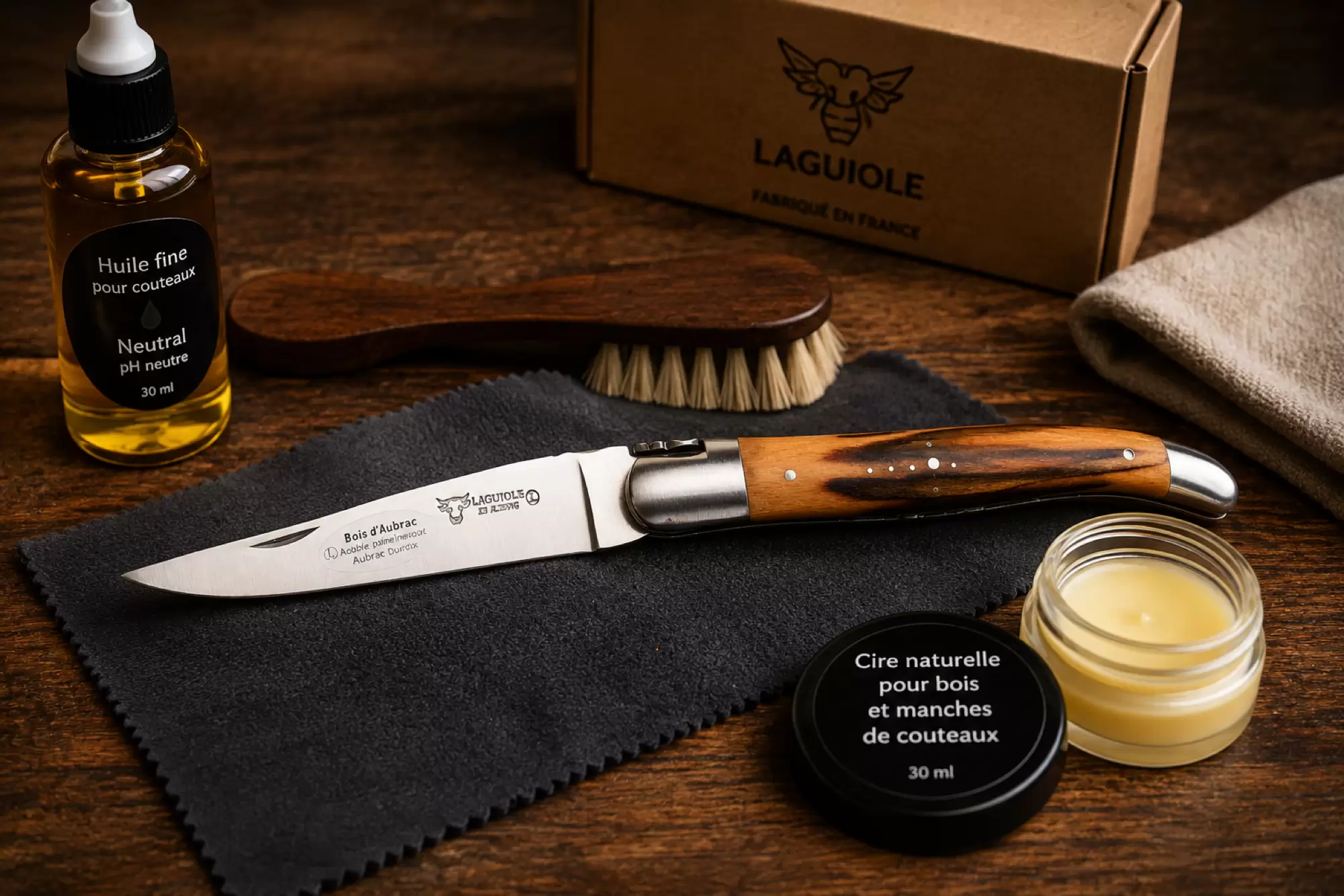 Laguiole-Messer richtig pflegen