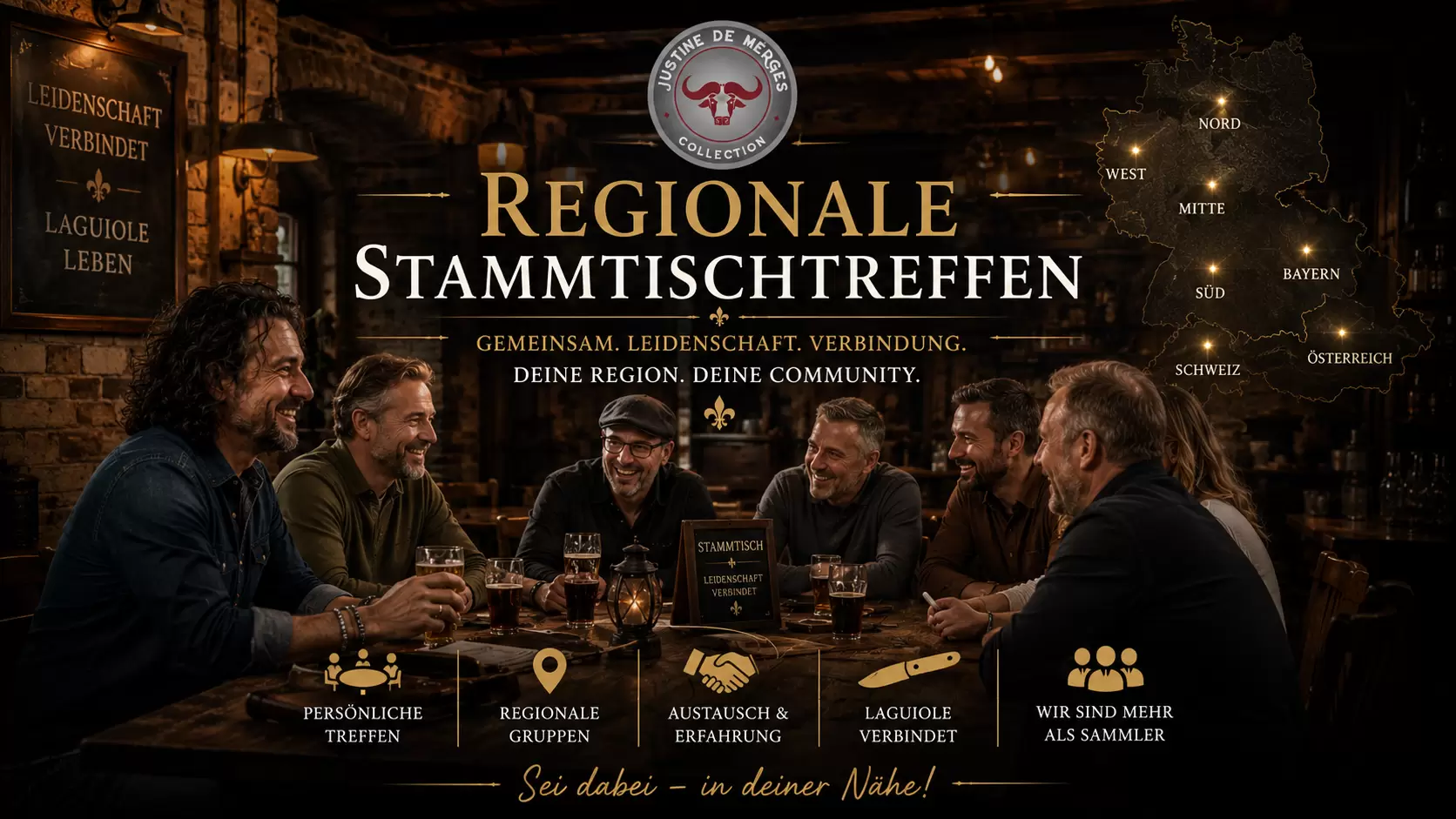 Regionale Laguiole-Stammtische in Deutschland und Österreich
