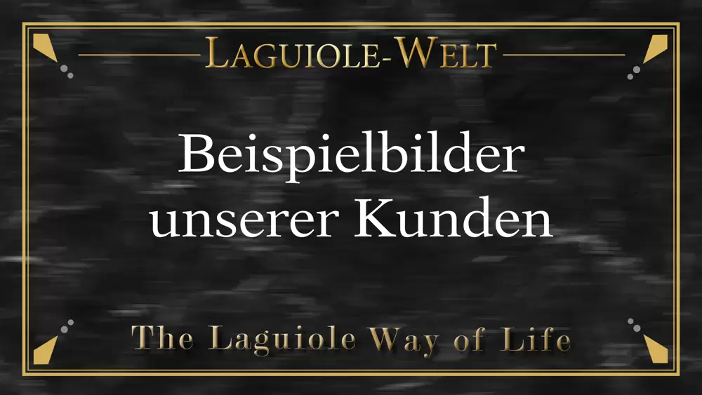 The Laguiole Way of Life, Bilder
