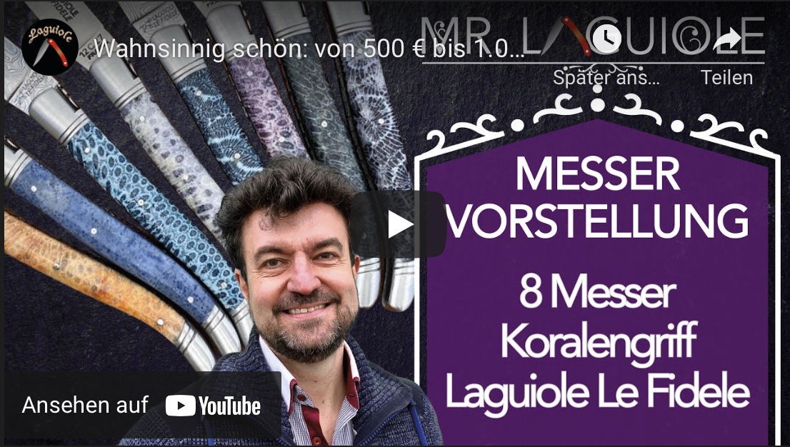 Laguiole- und Thiers-Messervergleiche Laguiole- und Thiers-Messervergleiche