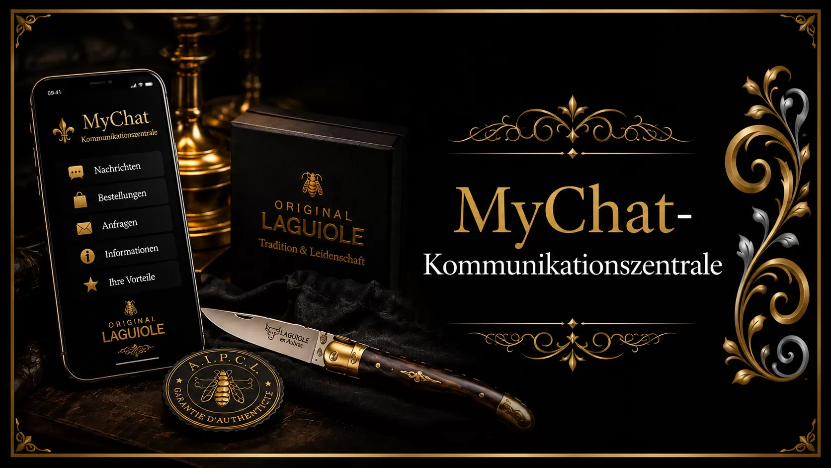 MyChat - das Kommunikationsportal von original-laguiole.de