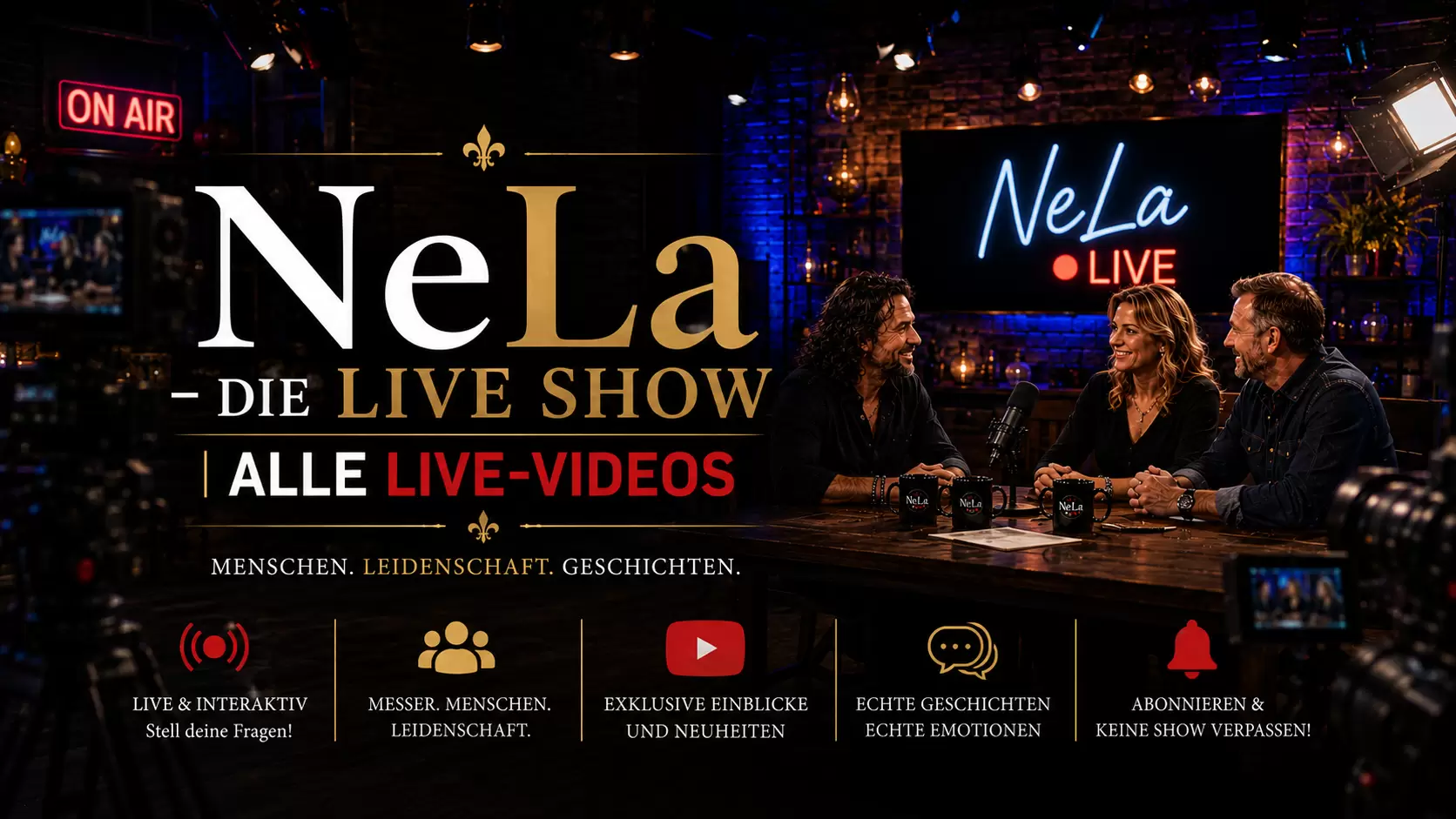 NeLa - YouTube LiveShow Video-Archiv