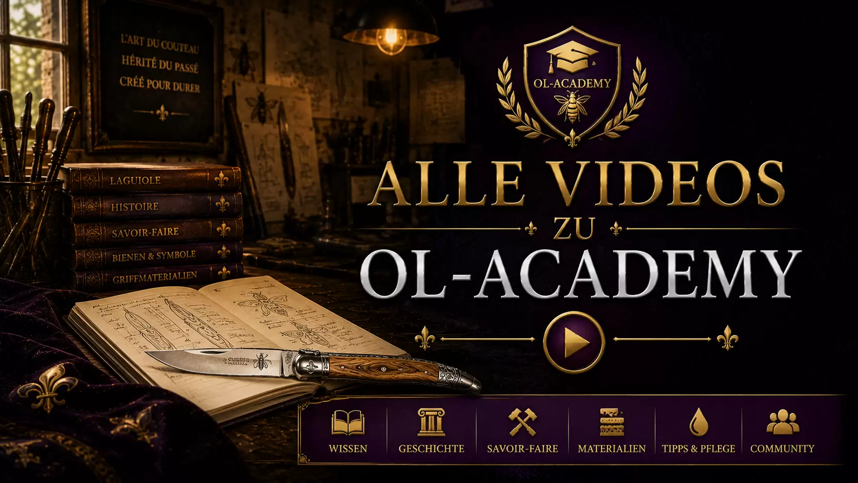 Die Videos der OL-Academy von original-laguiole.de