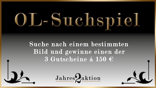 OL-Suchspiel, gewinne 150 € Gutschein