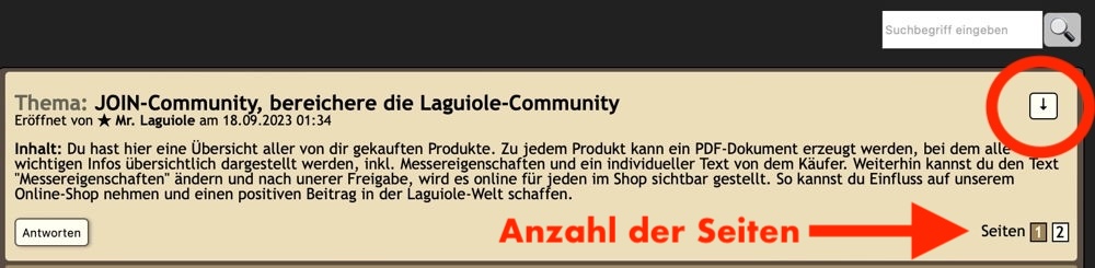 in OLC Reihenfolgen ändern