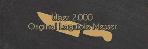 über 2.000 Laguiole-Messer