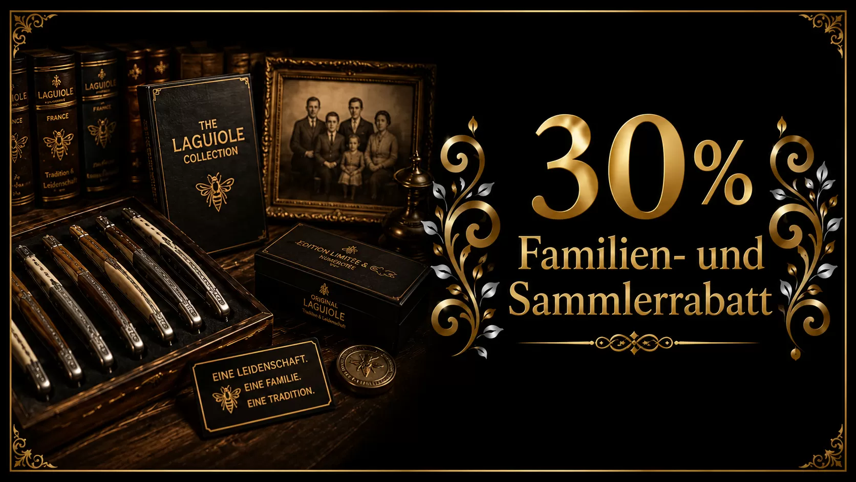 30% Familien- und Sammlerrabatt bei original-laguiole.de