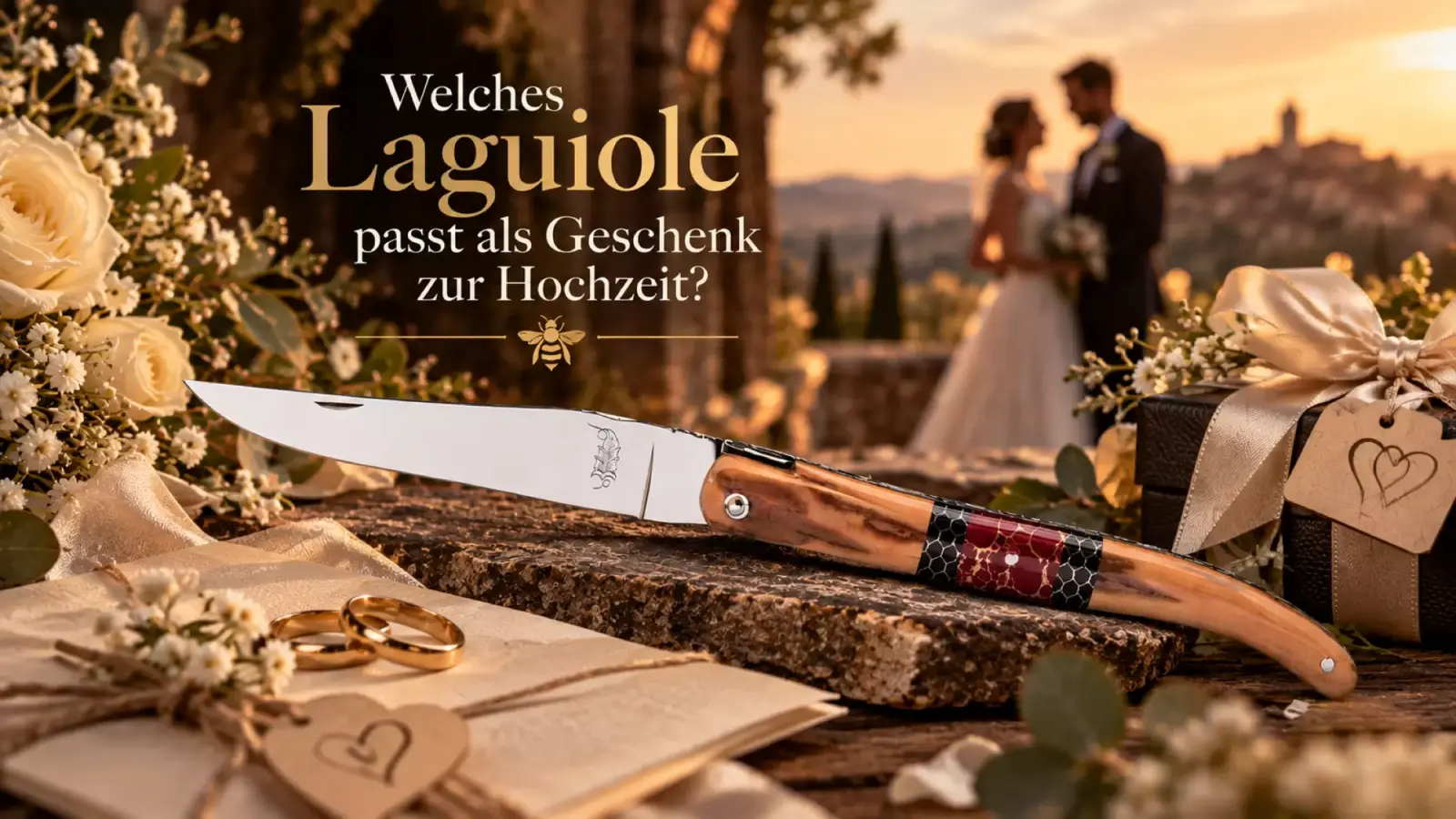 Welches Laguiole passt als Geschenk zur Hochzeit?