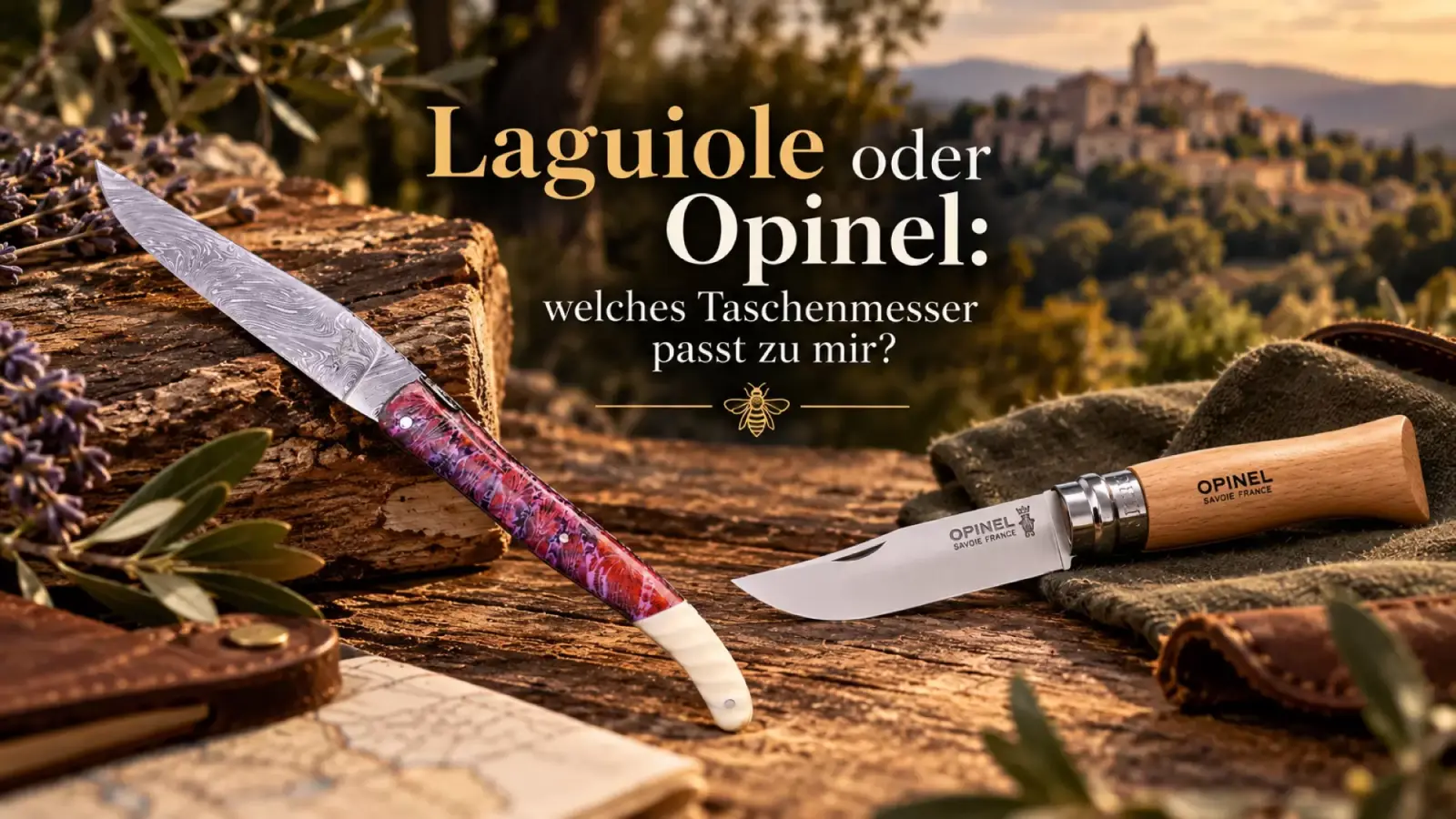 Laguiole oder Opinel: welches Taschenmesser passt zu mir?