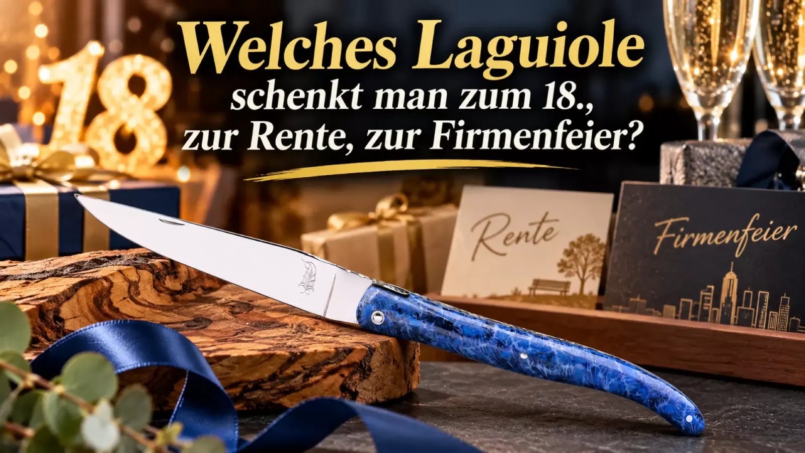 Welches Laguiole schenkt man zum 18., zur Rente, zur Firmenfeier?