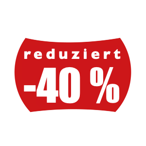 40% Rabatt