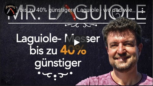 Mr. Laguiole präsentiert: Laguiole-Messer bis zu 40% günstiger